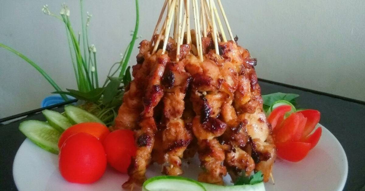 Resep Vietnamese lemongrass chicken skewers (sate ayam sereh Vietnam