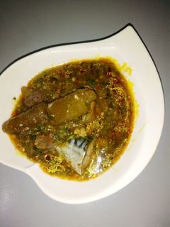Ghana okro soup ainihin hoton girkin