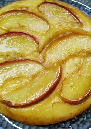 Una foto de Panqueques de manzana caramelizada 🍎