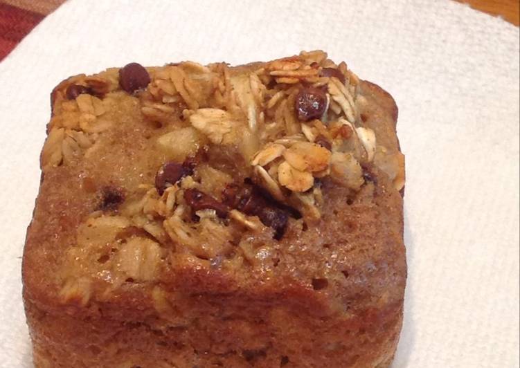 Steps to Cook Delicious Banana Nut Bread Baked Oatmeal