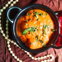 Dum aloo A picture of Dum aloo.
