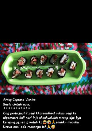Foto resep Su-shi Ala Delia kitchen