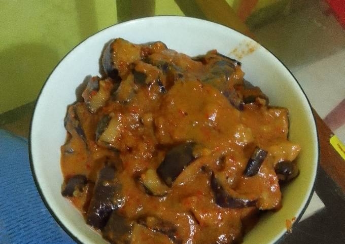 Ini dia! Resep buat Sambal terong dijamin nagih banget