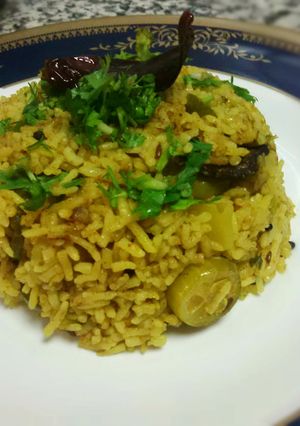 A picture of Masala Rice.