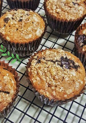 Hình của món Muffin Milo Phủ Giòn.
