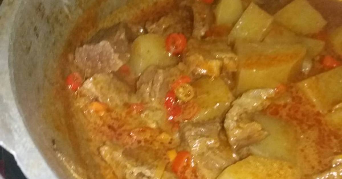 Resep Rendang Daging Kerbau Oleh Tri Wahyuningsih Cookpad