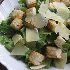 A picture of Caesar Salad with My Legendary Caesar Dressing.