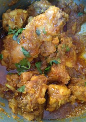 A picture of Dry chicken.