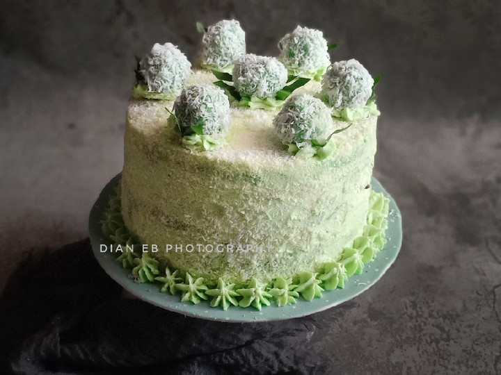 Resep Klepon Cake ala Farah Quinn yang Lezat