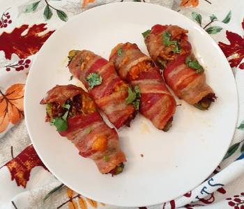 Best Recipe Chilorio Stuffed Jalapeno Peppers Wrapped in Bacon Yummy