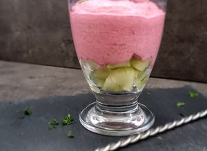 Une photo de °Mousse de betteraves au fromage de brebis°