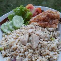 A picture of Nasi Goreng Terasi.