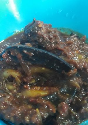 A picture of Snail stew.