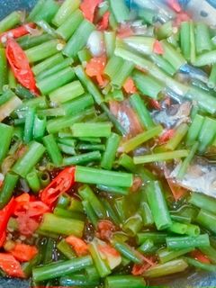 Foto resep Tumis Bunga Bawang + Klotok