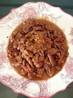 Foto resep Dabing Babi Kecap Saus Tiram