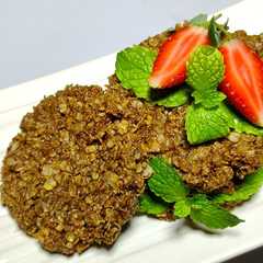 A picture of Oat Cookies Termudah (198).