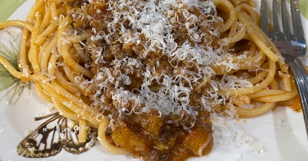 Spaghetti Bolognese 🍝  Homemade Bolognese Sauce Mudah dan Enak