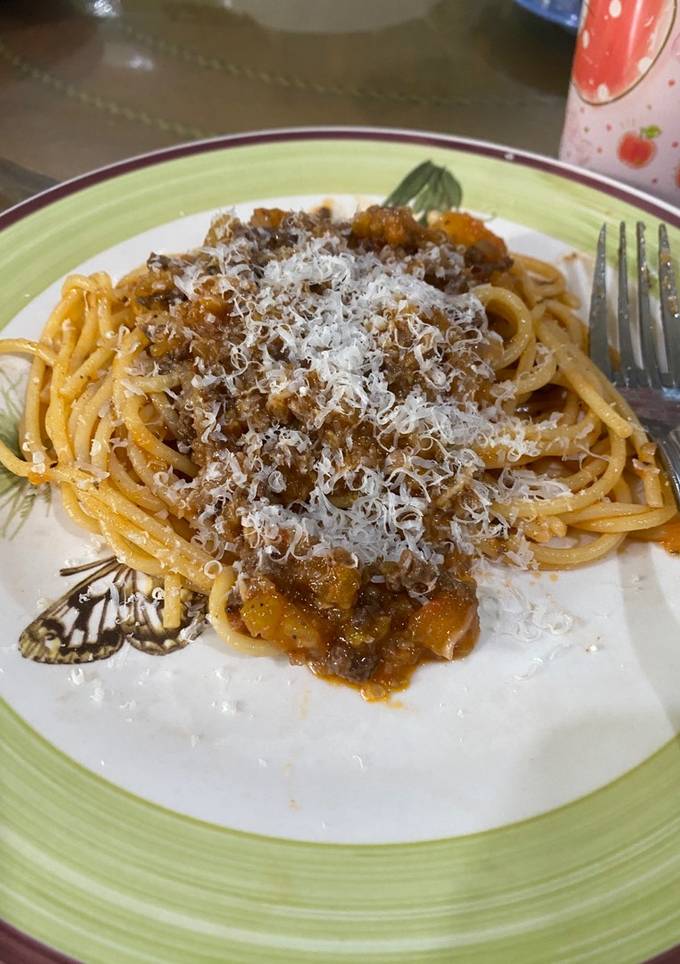 Foto resep Spaghetti Bolognese 🍝  Homemade Bolognese Sauce Mudah dan Enak