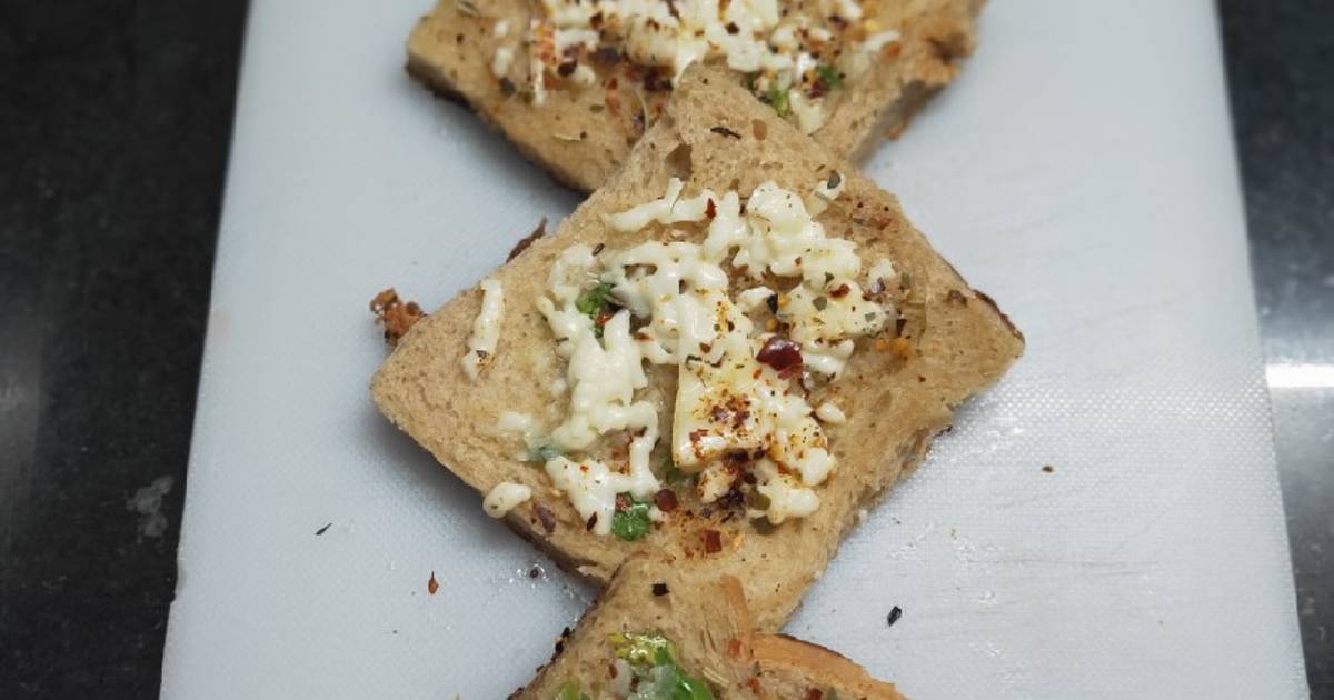 Suchita Kamdar દ્વારા રેસીપી ચીઝ ગાર્લિક બ્રેડ (cheese garlic bread
