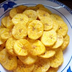 Cripsy plantain chips A picture of Cripsy plantain chips.