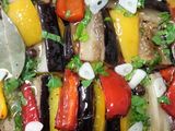 Закуска з маринованих баклажанів і перцю
