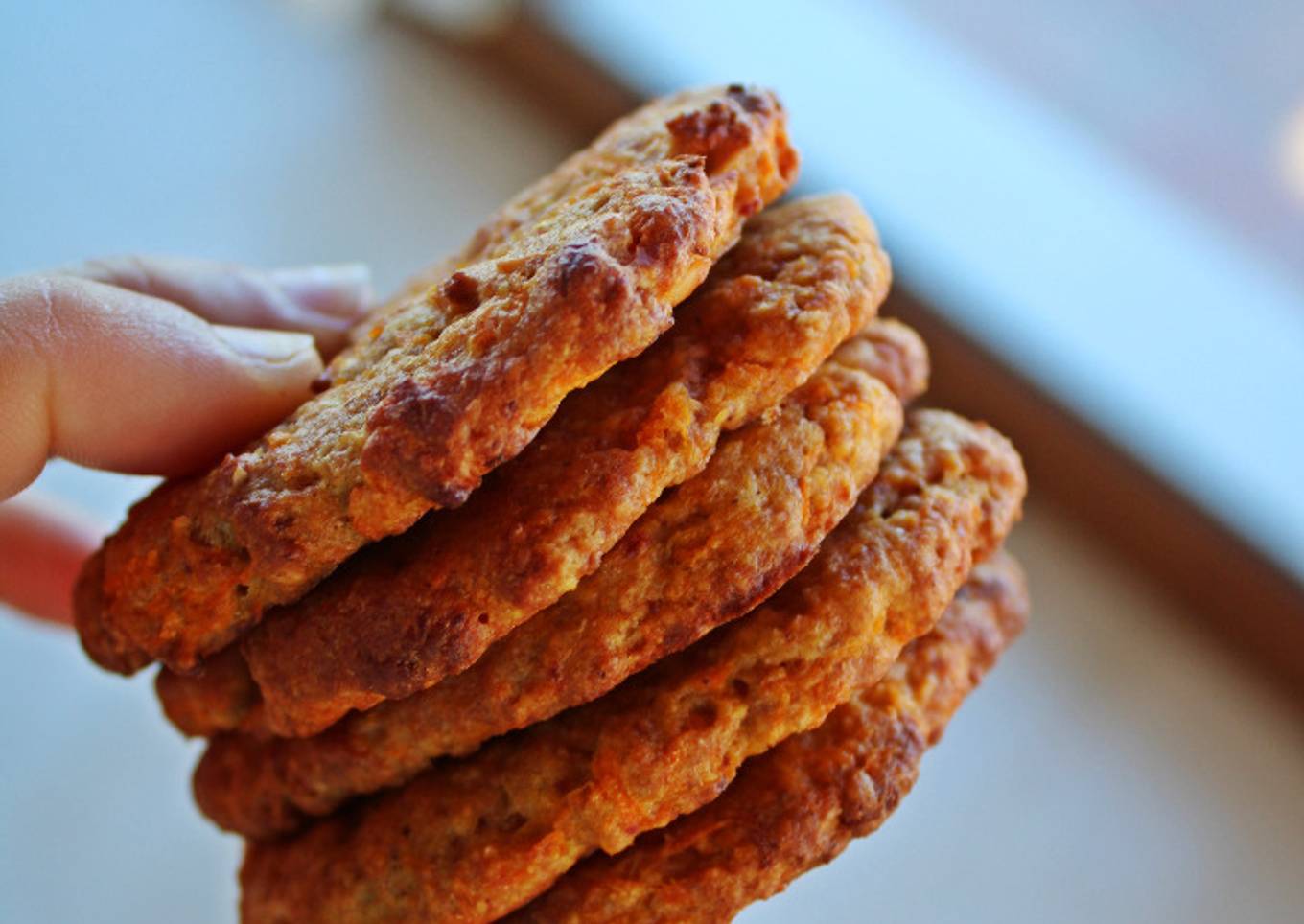 Galletas de zanahoria veganas