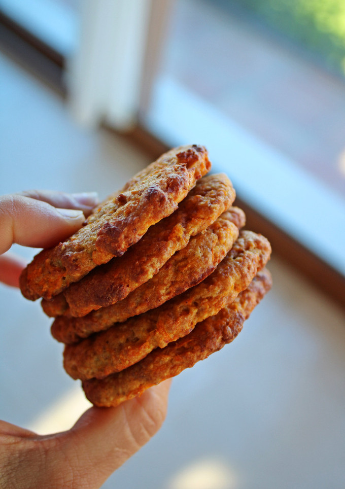 Una foto de Galletas de zanahoria veganas