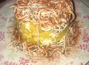 Foto principal de Volcán de patatas con gulas