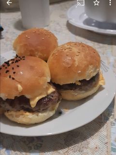 صورة لوصفة خبز همبرغر