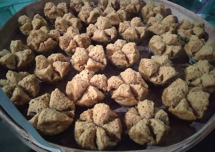 Cara Buat Bolu kukus gula merah irit untuk jualan