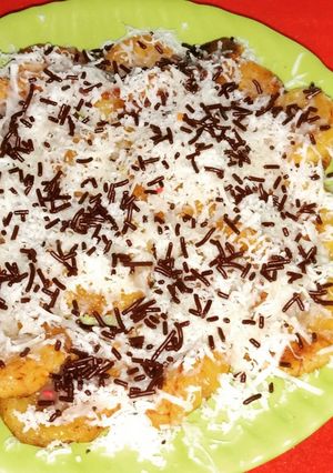 Foto resep Pisang goreng keju