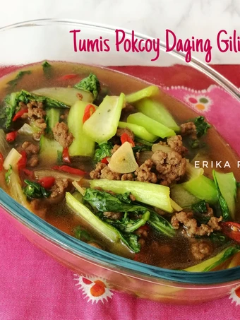 Langkah Gampang Menyiapkan Resep Tumis Pokcoy Daging Giling Anti Ribet, Menggugah Selera