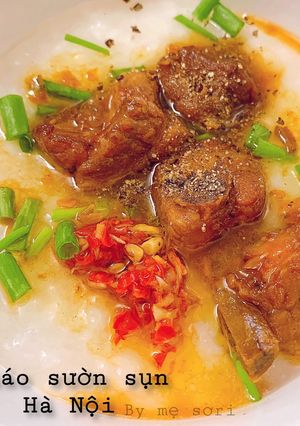Hình của món Cháo Sườn Sụn Hà Nội.