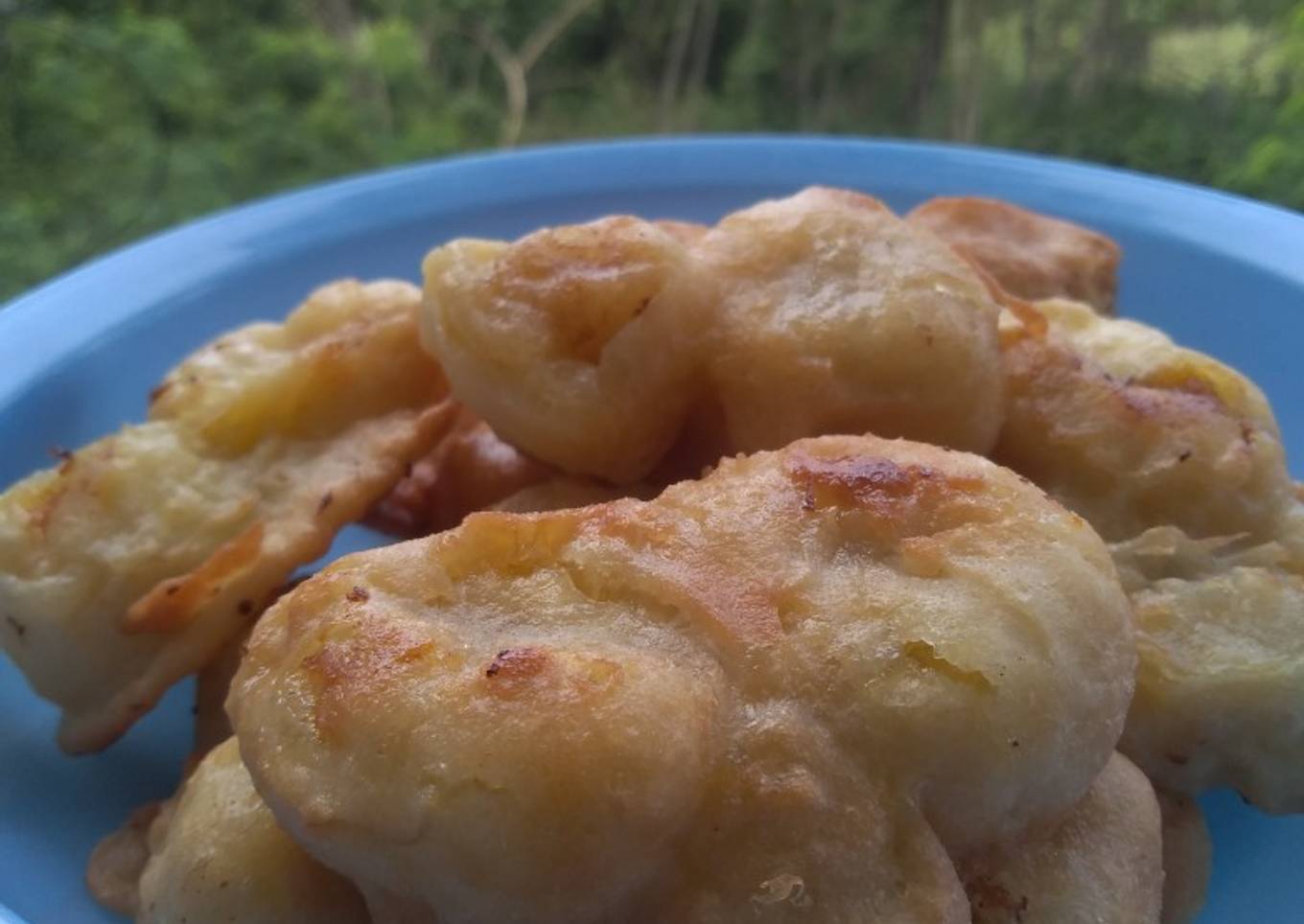 Pisang goreng gluten free