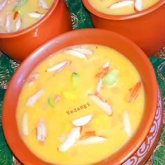 Sabudana Mango Kheer A picture of Sabudana Mango Kheer.