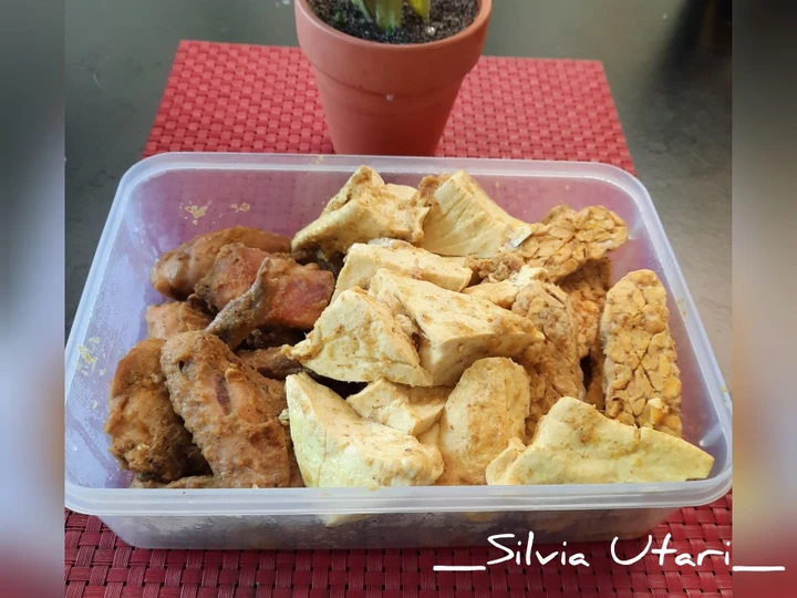 Langkah Gampang Menyiapkan Resep Stok Ungkep Ayam, Tahu, Tempe yang  Bikin Ketagihan Anti Ribet, Lezat Sekali