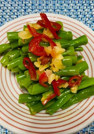 川燙四季豆/10分鐘 的食譜成品照片