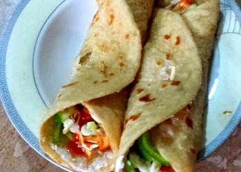 Easiest Way to Make Yummy Home Made Shawarma with Lacchay dar Paratha