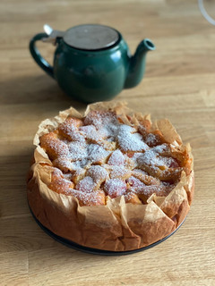 A picture of Torta di mele senza zucchero.