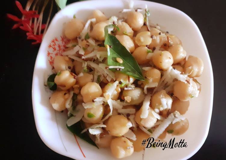 Simple Way to Prepare Favorite ChanaSundal Chickpea Sundal