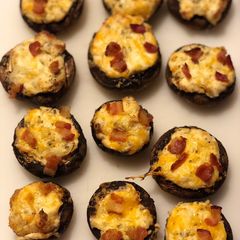 A picture of Stuffed Mini Mushrooms.