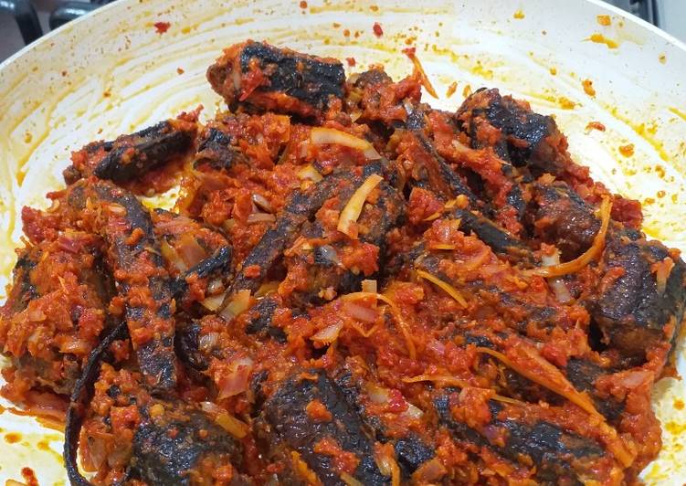 Balado belut kecombrang