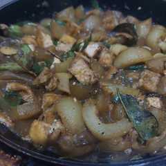 Oseng kikil cabe ijo-レシピのメイン写真