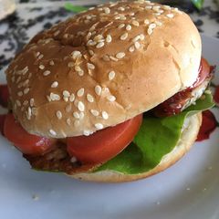 A picture of Chicken burger.