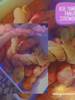 Foto resep Kue tambang pandan strowberry✨