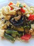 Chop suey a la mostaza