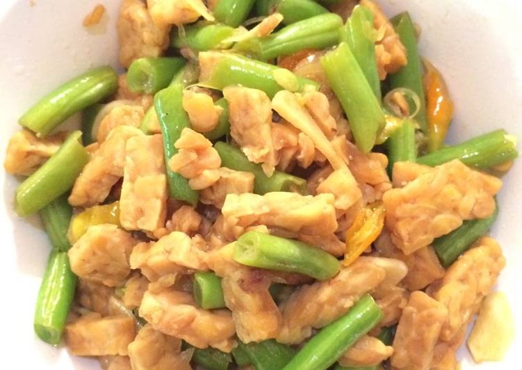 Tumis Buncis Tempe Kecap