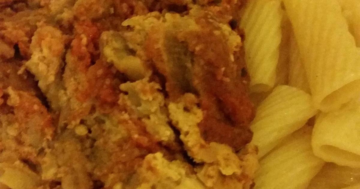Slow Cooker Eggplant Parmesan Recipe by J.A.B. Cookpad