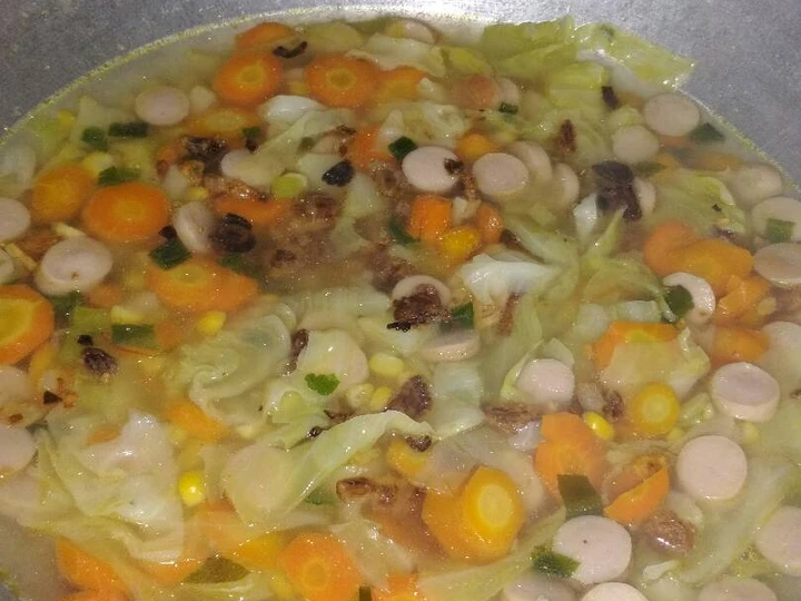 Langkah Mudah untuk Membikin Resep SOP sehat warna warni yang Uenak Anti Ribet, Mantap