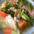 Sop ikan kakap merah